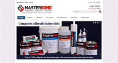 Desktop Screenshot of masterbond-fr.com