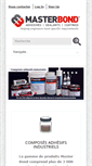 Mobile Screenshot of masterbond-fr.com